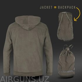 2 in 1 BACKPACK HOODIE
